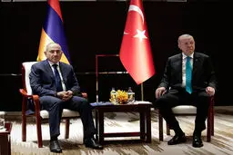 جزئیات دیدار ناگهانی اردوغان و پاشینیان در حاشیه نشست شانگهای