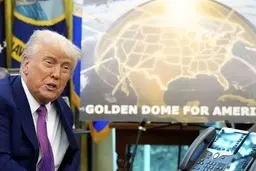 افشای جزئیات سامانه پدافند هوایی «گنبد طلایی» ترامپ