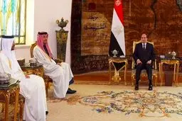 جزئیات دیدار رئیس جمهور مصر با نخست‌وزیر قطر درباره آتش‌بس