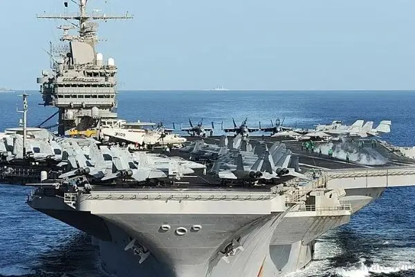 تغییر موضع ناوگان لینکلن از دریای عرب