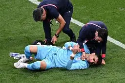 تصاویر مصدومیت وحشتناک علیرضا بیرانوند