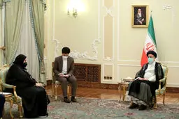 تصاویر تمامی دیدارهای مقامات خارجی با رئیسی