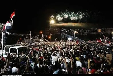 جشن مردم سوریه