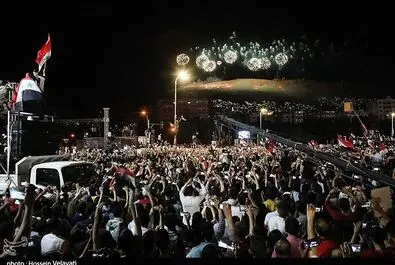 جشن مردم سوریه
