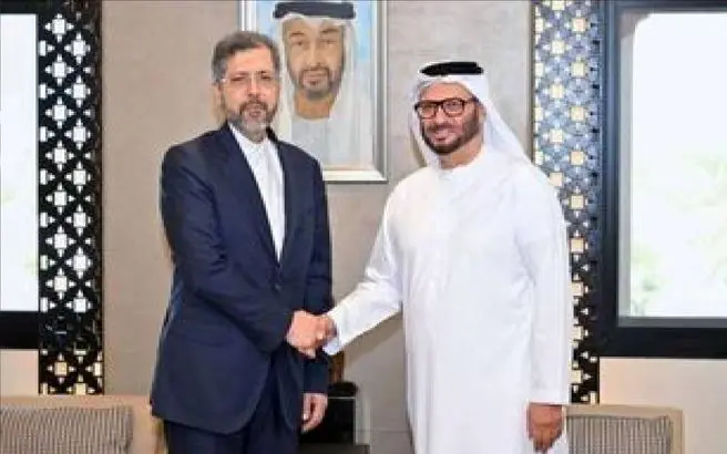 دیدار مهم دیپلمات های ایران در ابوظبی