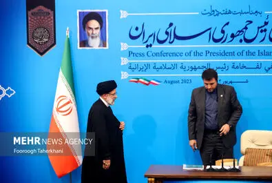  نشست خبری رئیس جمهور