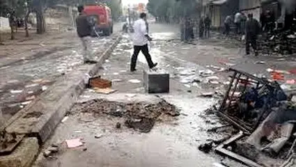 لحظه دستگیری ۱۴ نفر در کارگاه ساخت کوکتل مولوتوف