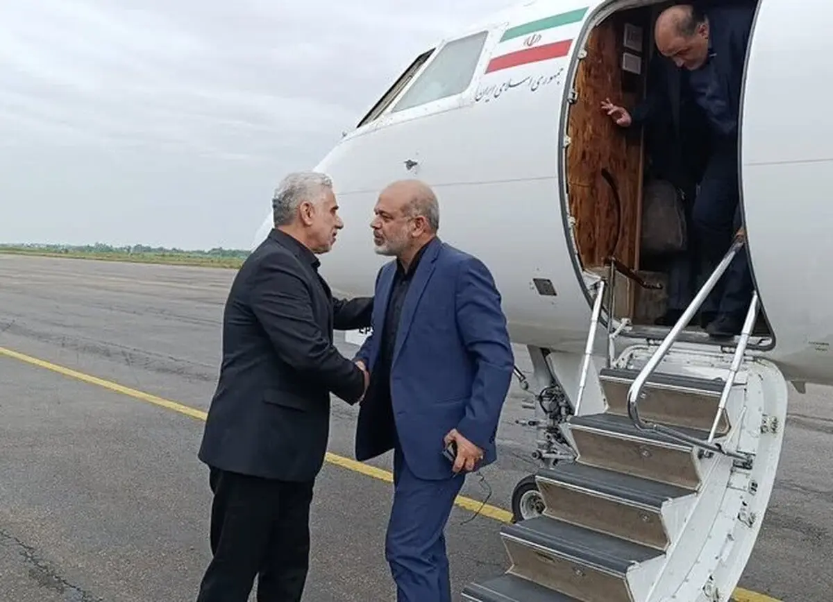 وزیر کشور وارد رشت شد
