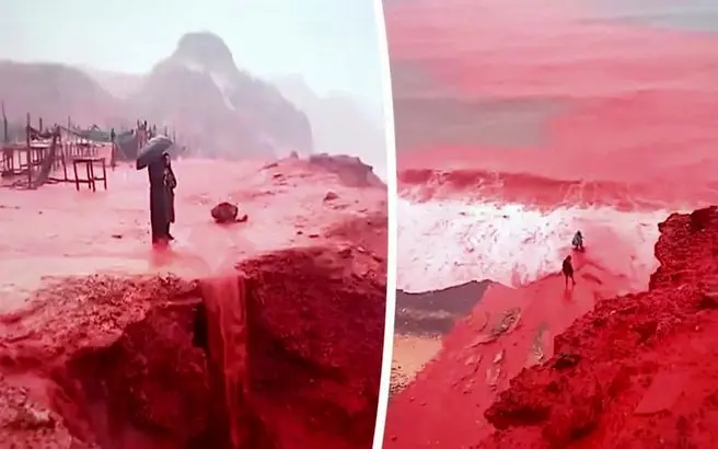 تصاویر خاک سرخ،جلوه‌های هرمز در رسانه‌های جهان