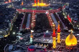 تصاویری هوایی خیره‌کننده از بین‌الحرمین