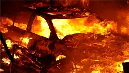 لحظه زنده‌زنده ‌سوزاندن ۴ مامور امنیت در اصفهان