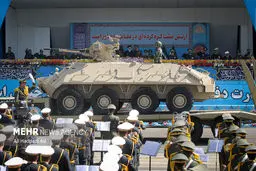 تصاویر مراسم رژه روز ارتش 