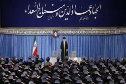 جمعی از فرماندهان نیروی هوایی ارتش با رهبر انقلاب دیدار می‌کنند