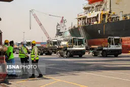 تصاویر فعالیت در منطقه ویژه اقتصادی بندر شهید رجایی