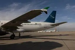 تصاویر باز شدن فرودگاه دمشق