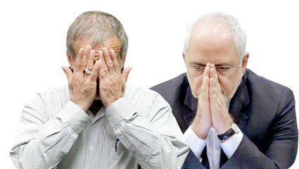 حمله مجری صداوسیما به ظریف و روحانی