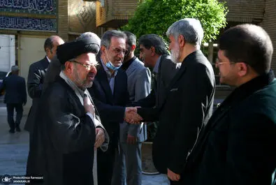 مراسم چهلم همسر شهید مطهری