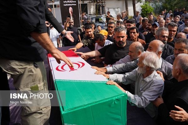 تصاویر مراسم تشییع پیکر پهلوان «امامعلی حبیبی»
