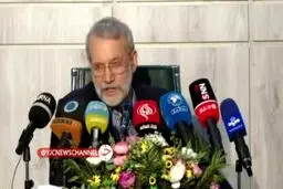  لاریجانی: مسئله فلسطین ریشه تاریخی دارد