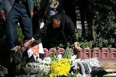 تدفین مرحوم سیامک اطلسی