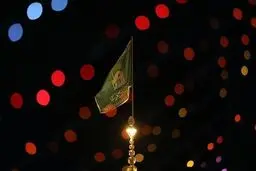 حرم رضوی سیاه‌پوش شد