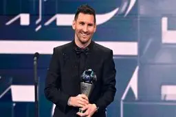لیونل مسی برنده جایزه The Best شد!