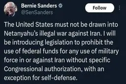 سناتور آمریکایی: نباید به جنگ نتانیاهو با ایران کشیده شویم