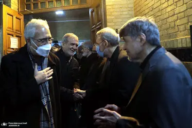 مراسم ختم همسر شهید مطهری