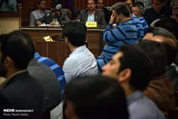 تصاویر: اولین جلسه رسیدگی به اتهامات متهمان پرونده موسوم به شرکت پدیده