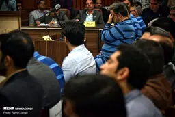 تصاویر: اولین جلسه رسیدگی به اتهامات متهمان پرونده موسوم به شرکت پدیده