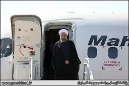 حواشی تصویری ورود روحانی به یاسوج