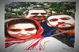 سلفی الناز حبیبی در پشت صحنه دوپینگ