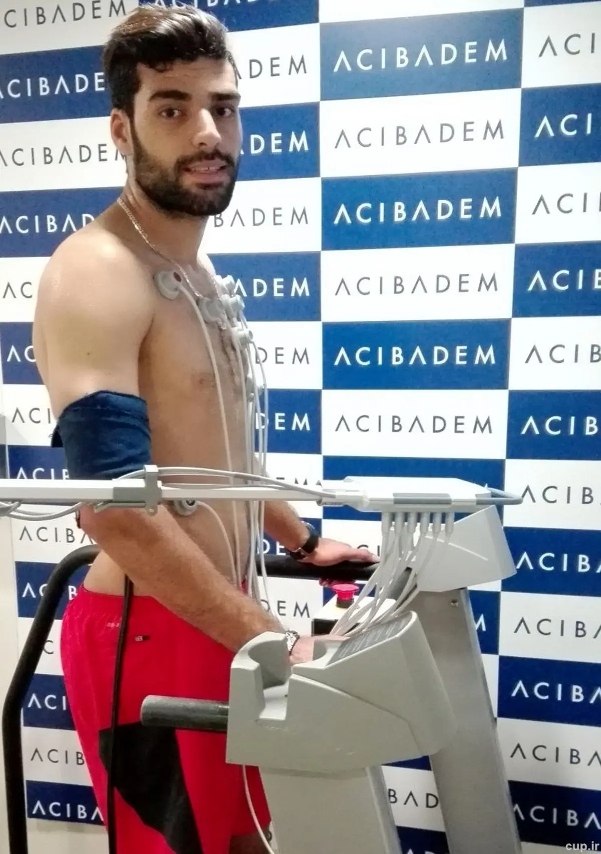 طارمی در تست پزشکی ریزه اسپور شرکت کرد+عکس