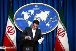 تصاویر: اولین نشست خبری سخنگوی جدید وزارت خارجه
