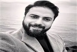 سلفی سیاه و سفید بابک جهانبخش