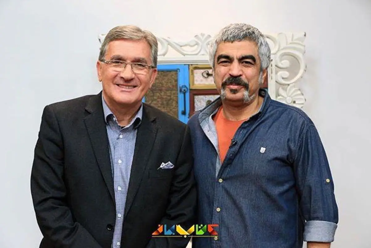 برانکو مهمان برنامه سروش صحت/عکس