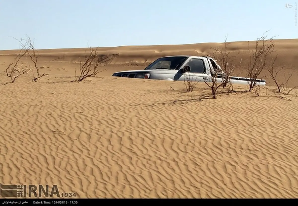 عکس/ مسابقه دودیفرانسیل‌ها در کویر مرنجاب