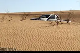 عکس/ مسابقه دودیفرانسیل‌ها در کویر مرنجاب