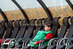 عکسی از پسر هادی نوروزی پس از نایب قهرمانی پرسپولیس