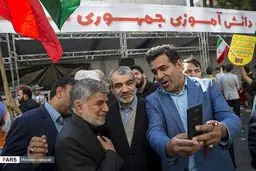 سلفی با سخنگوی شورای نگهبان / عکس