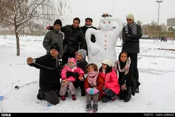 جشنواره آدم برفی و برف بازی در ارومیه /تصاویر