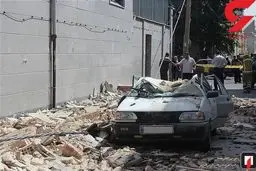 عجیب ترین عکس از له شدن پراید 40 میلیونی !