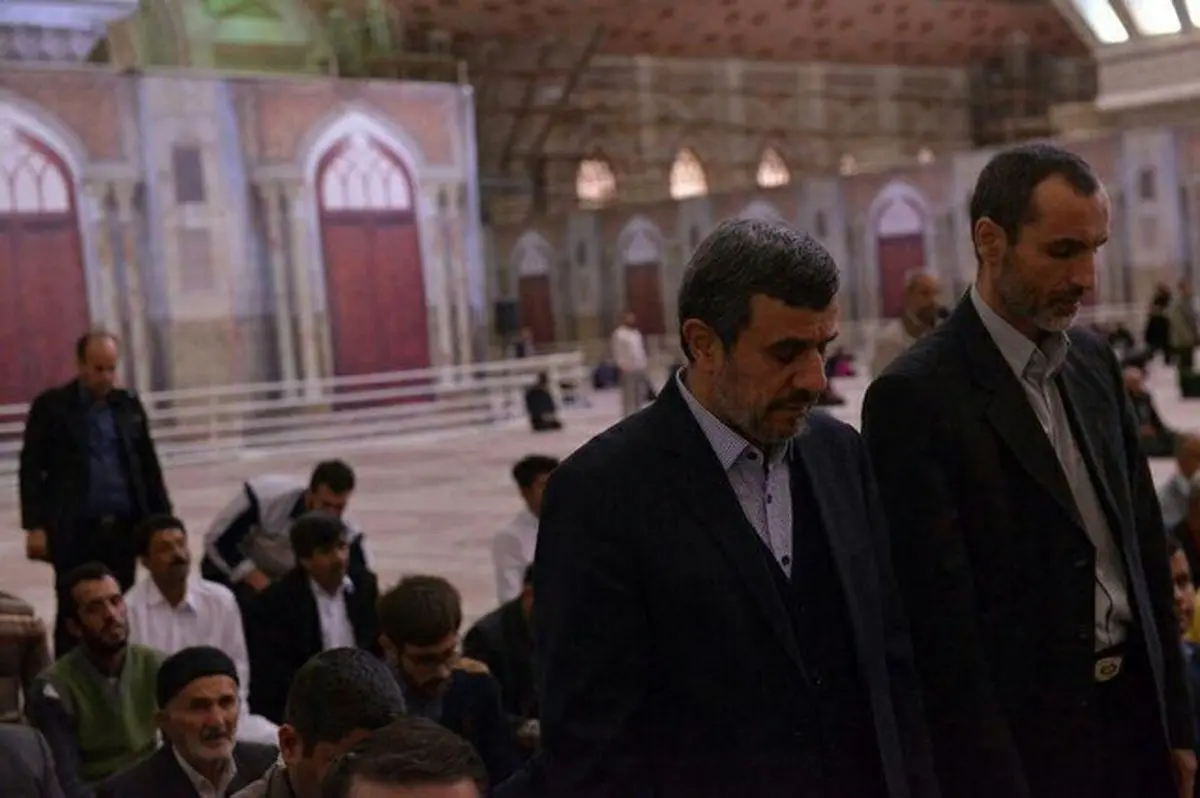 تازه ترین تصویر از حمید بقایی و احمدی نژاد