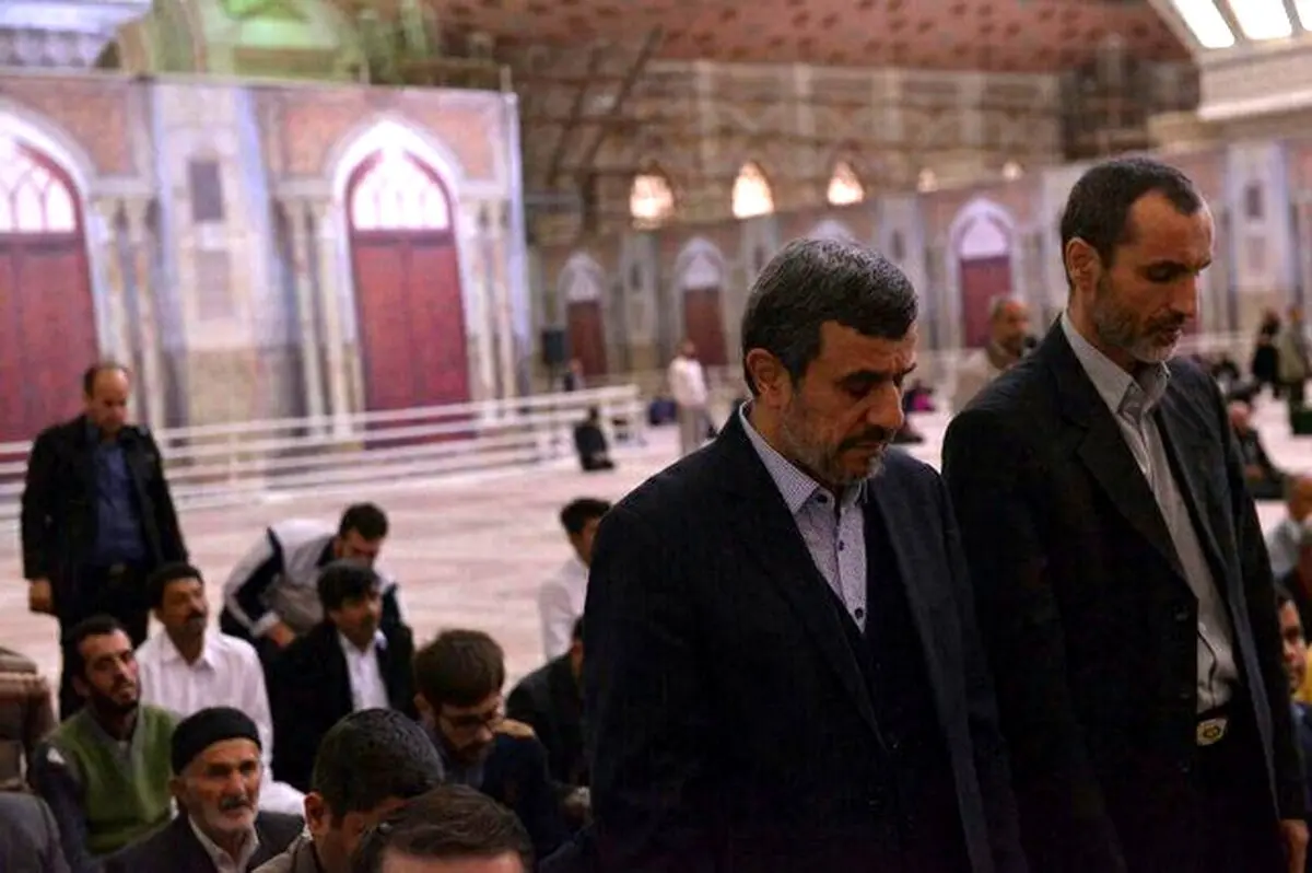 تازه ترین تصویر از حمید بقایی و احمدی نژاد