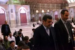 تازه ترین تصویر از حمید بقایی و احمدی نژاد