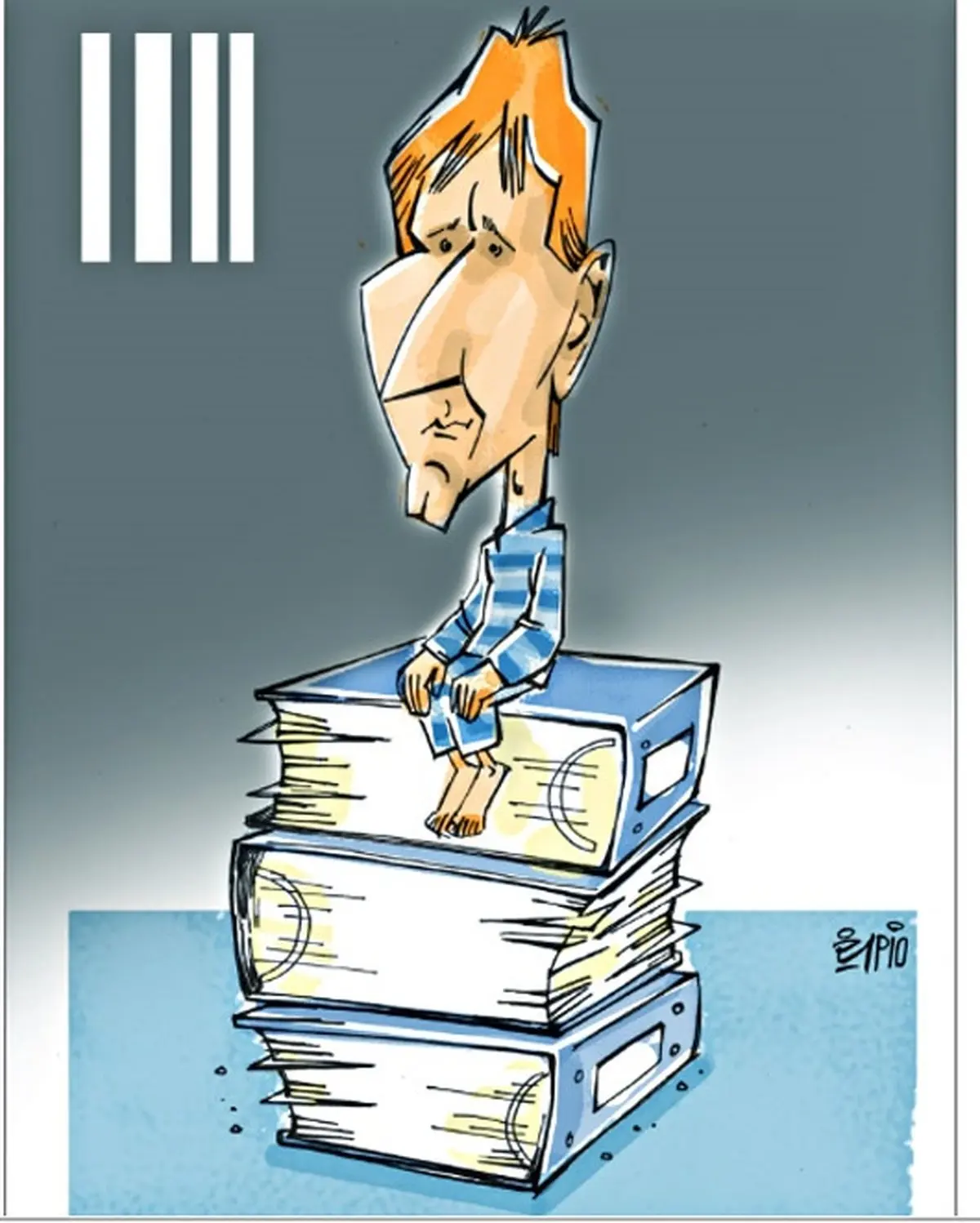 کاریکاتور/ بابک زنجانی بعد از دادگاه!