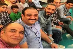 سلفی نادر سلیمانی و مهران غفوریان/عکس