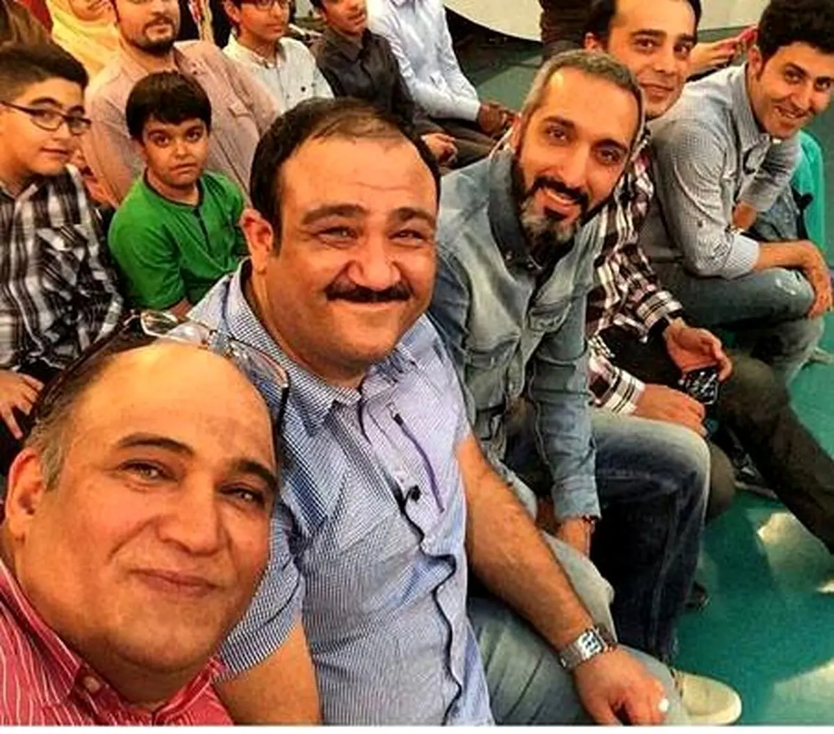 سلفی نادر سلیمانی و مهران غفوریان/عکس