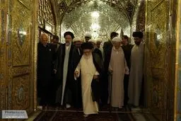 مراسم غبارروبی مضجع شریف حضرت رضا(ع)/تصاویر