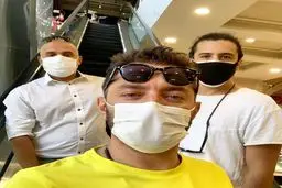 تیپ کرونایی بهرام رادان + عکس